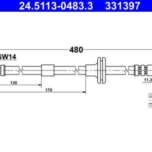 TUBO TRAVAO W202