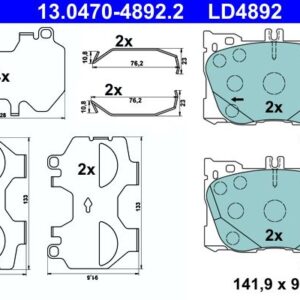 PASTILHAS TRAVAO FT W213
