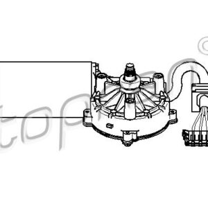 MOTOR LIMPA VIDROS W202