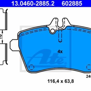PASTILHAS TRAVAO FTE W169