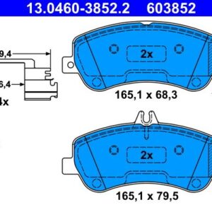 PASTILHAS TRAVAO FTE W204