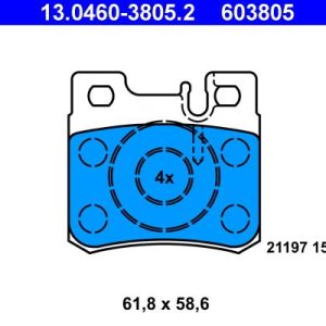 JGO PASTILHAS TR  W124