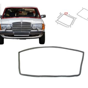 BORRACHA PARABRISAS W123