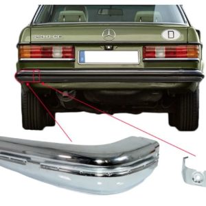 CANTO PARACHOQUES CROMADO ESQ W123