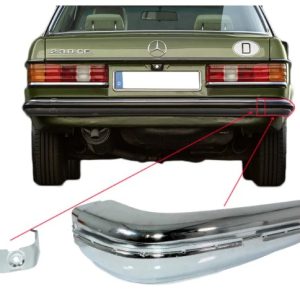 CANTO PARACHOQUES CROMADO DTO W123