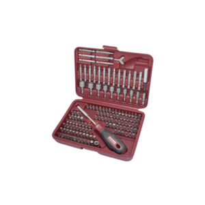 CAIXA DE BITS E ACESSÓRIOS 1/4" - 138 PCS