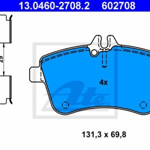 PASTILHAS TRAVAO FTE W169