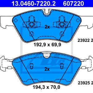 PASTILHAS TRAVAO FTE W164/W251