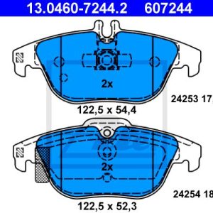 PASTILHAS TRAVAO TR W204